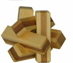 3D Bambusz puzzle - Firewood** 473130 Játék