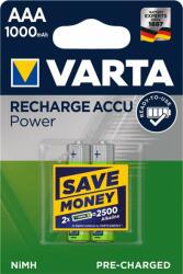 VARTA AAA (Micro) HR03 1000mAh 1, 2V NiMH újratölthető akkumulátor 2db/csomag