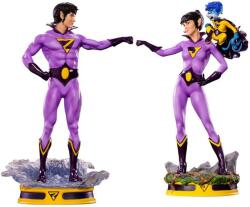 Iron Studios Set statuete Iron Studios DC Comics: Wonder Twins - Jayna & Zan, 21-20 cm (IS12775)