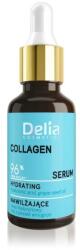 Delia Cosmetics Ser hidratant pentru față, gât și decolteu, cu colagen - Delia Collagen Serum 30 ml