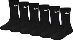Nike Детски чорапи Nike 6 Pack of Crew Socks Infants - Black