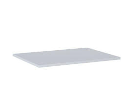 Arezzo Design márványpult 60x46 cm, matt világos szürke AR-168197 (AR-168197)