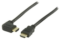 Nedis HDMI kábel ethernettel 1.5 m jobb sarok (CVGP34260BK15)