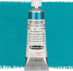 Schmincke Mussini olajfesték, 35 ml - 498, cobalt turquoise
