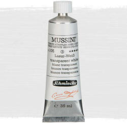 Schmincke Mussini olajfesték, 35 ml - 105, transparent white