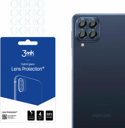 3mk Protection 4x 3mk védőüveg a kamerára Samsung Galaxy M53 5G telefonra - Átlátszó