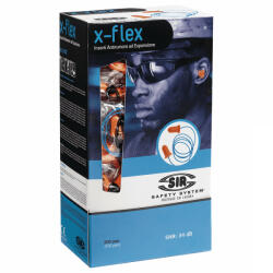 Ardon Sir Safety System X-Flex füldugó zsinórral (200pár/cs. ) (SSY-FC1116)
