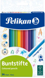 Pelikan Creioane colorate hexagonale, 36 culori/set PELIKAN