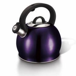 BerlingerHaus Ceainic din otel inoxidabil cu fluier 3 Litri Purple Eclipse Collection BerlingerHaus BH 6831 (BH/6831N)