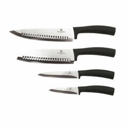 Berlinger Haus Set cutite (4 piese) Black Silver Collection BerlingerHaus BH 2466 (BH/2466)