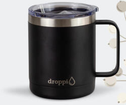 droppi Smash Termoszbögre Fekete (350ml) (drp-mug-bl)