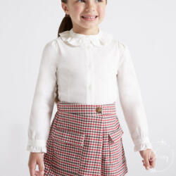 MAYORAL "TÖRT FEHÉR" BLÚZ (0, 6 év-116 cm)