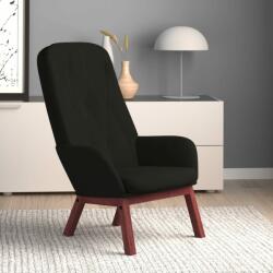 vidaXL Scaun de relaxare, negru, catifea (341224)