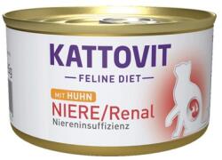 KATTOVIT Feline Diet Renal Csirke 85 g