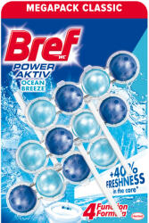 Bref Odorizant WC, 3 x 50 g, Power Aktiv Ocean Breeze