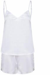 Towel City Női szatén pizsama szett - Fehér | XS/S (TC057-1000290594)