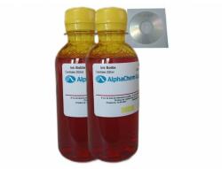 Alphachem Set Flacon Cerneala AlphaChem Compatibil HP88XL, 2x200ml C9393AE Galben, 2buc Cdr Maxell cu plic