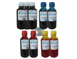 Alphachem Set Flacon Cerneala AlphaChem Compatibil HP912XL, 3x200ml 3YL84AE Negru, 2x200ml 3YL81AE Cyan, 2x200ml 3YL82AE Magenta, 2x200ml 3YL83AE Galben, 9buc Cdr Maxell cu plic