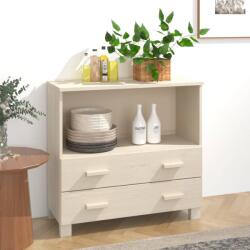 vidaXL Servantă „HAMAR, maro miere, 85x35x80 cm, lemn masiv de pin (340496) Comoda