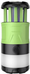 SUPERFIRE Lanterna LED SupFire T15, Pentru Camping, 500 lm, anti insecte, incarcare USB, PowerBank , 5 moduri (T15) - lucruri-bune