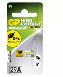 GP Batteries 29A-C1 GP alkáli riasztó elem 9V 18mAh bliszteres 7, 7*21, 4mm