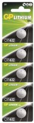 GP Batteries CR1632-C5 3V GP lítium gombelem