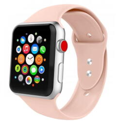 Tech-protect Curea silicon Tech-Protect Icon V2 compatibila cu Apple Watch 4/5/6/7/8/SE 38/40/41mm Pink (5906735412888)