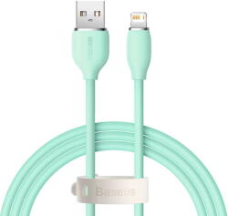 Baseus Jelly USB la Lightning, 2.4A, 1.2m Verde (031109) - pcone