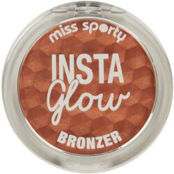 Miss Sporty Pudră bronzantă - Miss Sporty Insta Glow Bronzer 001 - Sunkissed Blonde