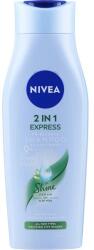 Nivea Șampon-balsam 2 în 1 pentru strălucirea părului, cu aloe vera - Nivea 2in1 Express Shine Serum Aloe Vera Shampoo & Conditioner 400 ml