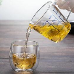 AVX MP250ml-es üveg mérőpohár tetővel - avxcafe