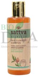 SATTVA Șampon hidratant cu miere și migdale Sattva Ayurveda 210-ml
