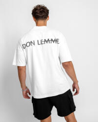 Don Lemme Oversized Tricou Trim - white Mărime: S (11910)