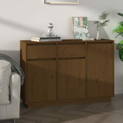 vidaXL Servantă, maro miere, 110x34x75 cm, lemn masiv de pin (814332) Comoda