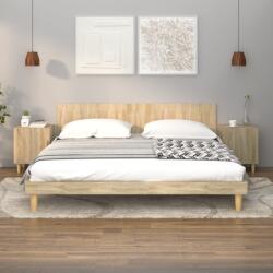 vidaXL Noptiere, 2 buc. , stejar sonoma, lemn prelucrat (812049)