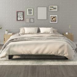 vidaXL Noptiere, 2 buc. , stejar sonoma, lemn prelucrat (812067)