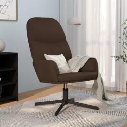 vidaXL Scaun de relaxare, maro, piele ecologică (341055)