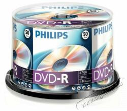 Philips DVD-R 4, 7 Gb Írható DVD 50db/henger - digitalko
