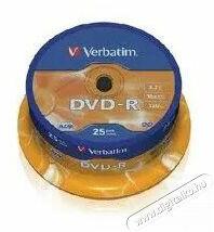 Verbatim DVDV+16B25 DVD+R cake box DVD lemez 25db/csomag
