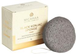 MICARAA Burete Konjac cu cărbune - Micaraa Black Konjak Sponge 4 g