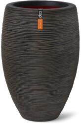 Capi Europe Nature Rib Deluxe sötétbarna elegáns váza 45 x 72 cm KDBR1138