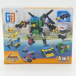 Great Friend 4in1 Építőjáték készlet - Robot
