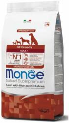  Kutya eledel MONGE Dog All Breed Bárány-rizs-burgonya (2, 5 / 15 kg) (2, 5 kg-os kiszerelés) (H061107)