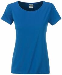Daiber Tricou clasic de damă din bumbac organic 8007 - Albastru regal | M (8007-1754832)