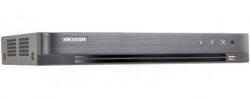Hikvision iDS-7208HUHI-M2/P/4A+8/4ALM 8 csatornás AcuSense THD DVR; 8MP@8fps; 4MP@15fps; 2MPp@25fps; + 4x8 MP IP; riasztás I/O; PoC