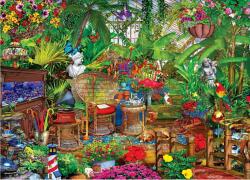 Masterpieces - Puzzle Garden Hideway - 1 000 piese Puzzle