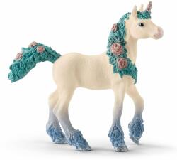 Schleich Figurina unicorn impodobit cu flori, manz, Schleich bayala 70591 (70591S) Figurina