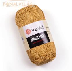 YARNART MAKRAMÉ, 2mm - Okker - 155