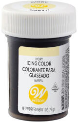 Wilton Colorant Alimentar Gel, Ivoriu (Ivory) - Wilton, 28 g (261034)