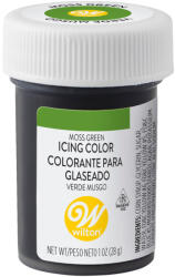 Wilton Colorant Alimentar Gel, Verde-Muschi (Moss green) - Wilton, 28 g (261048)